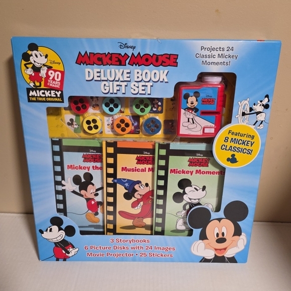 Disney Other - Disney Mickey Mouse Deluxe Book Gift Set - Multicolor